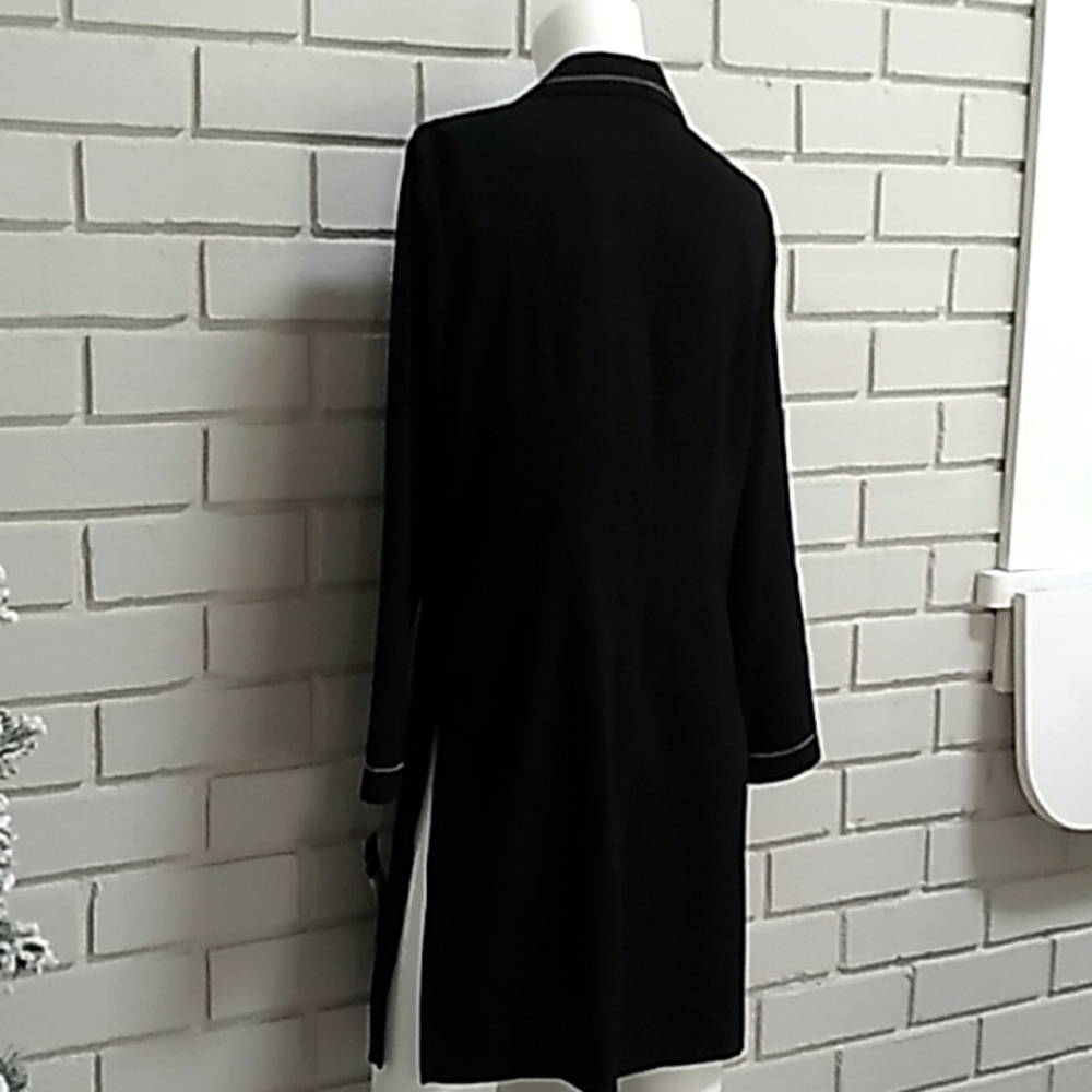 Requirements Black Button Down Business Jacket. Size Small - Picture 9 of 13